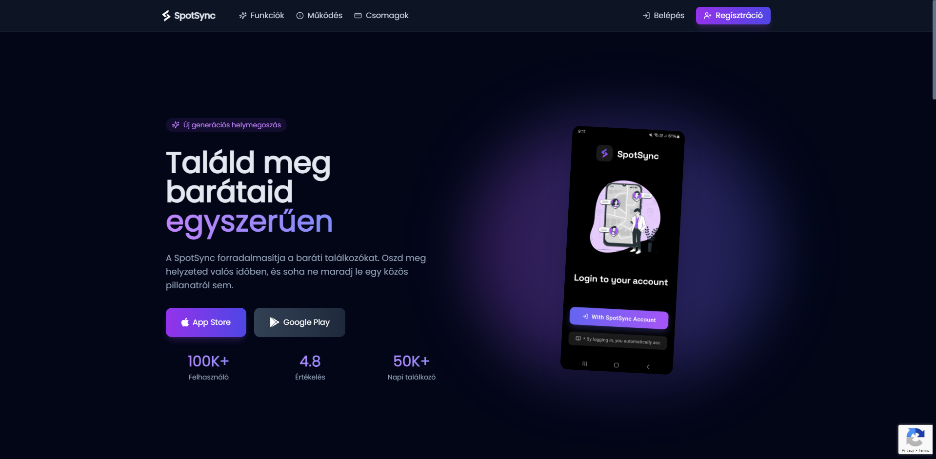 SpotSync - Barátaid egy kattintásra